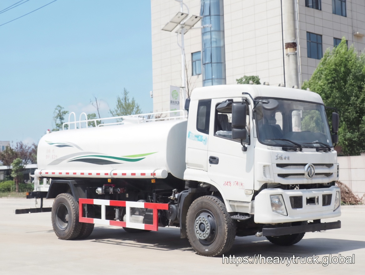 水罐车 东风8立方洒水车