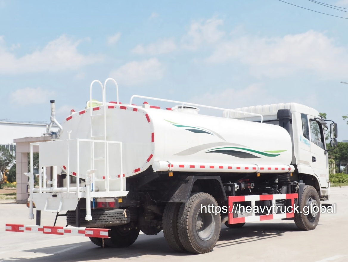 水罐车 东风8立方洒水车