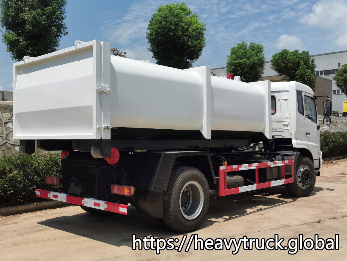 Hook Lift Garbage Truck dongfeng 10cbm hook lift garbage truck