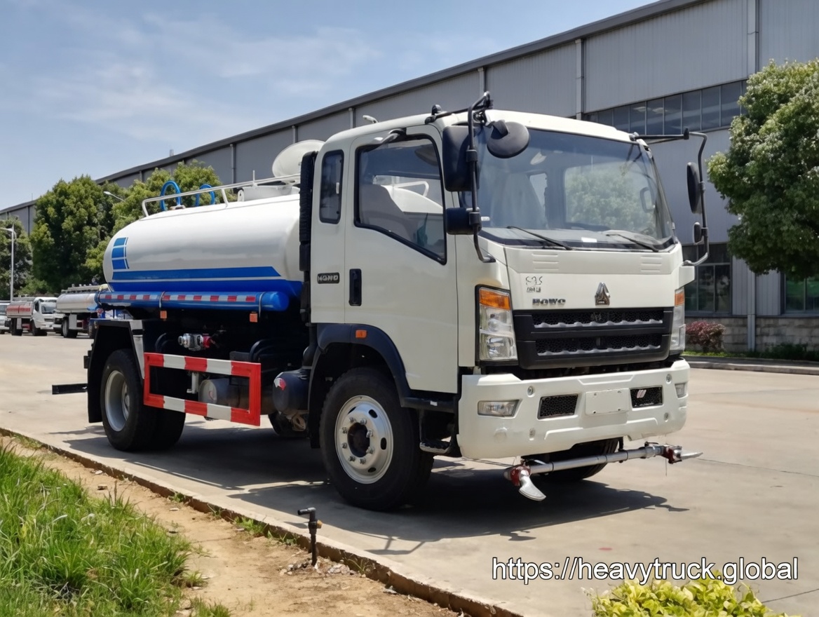 水罐车 HOWO 8000升洒水车