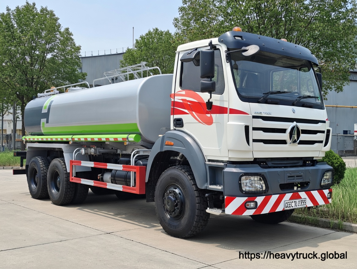 水罐车 北奔 6×6 全驱动 洒水车